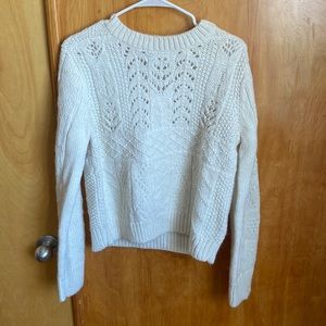 Worn once lightly j crew sweater in excellent condition